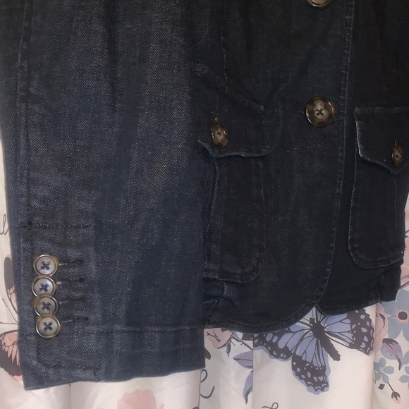 ☆ Talbots petites stretch 16W denim jacket - Picture 2 of 7